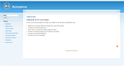 Desktop Screenshot of nymoped.se