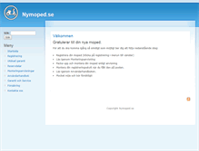 Tablet Screenshot of nymoped.se